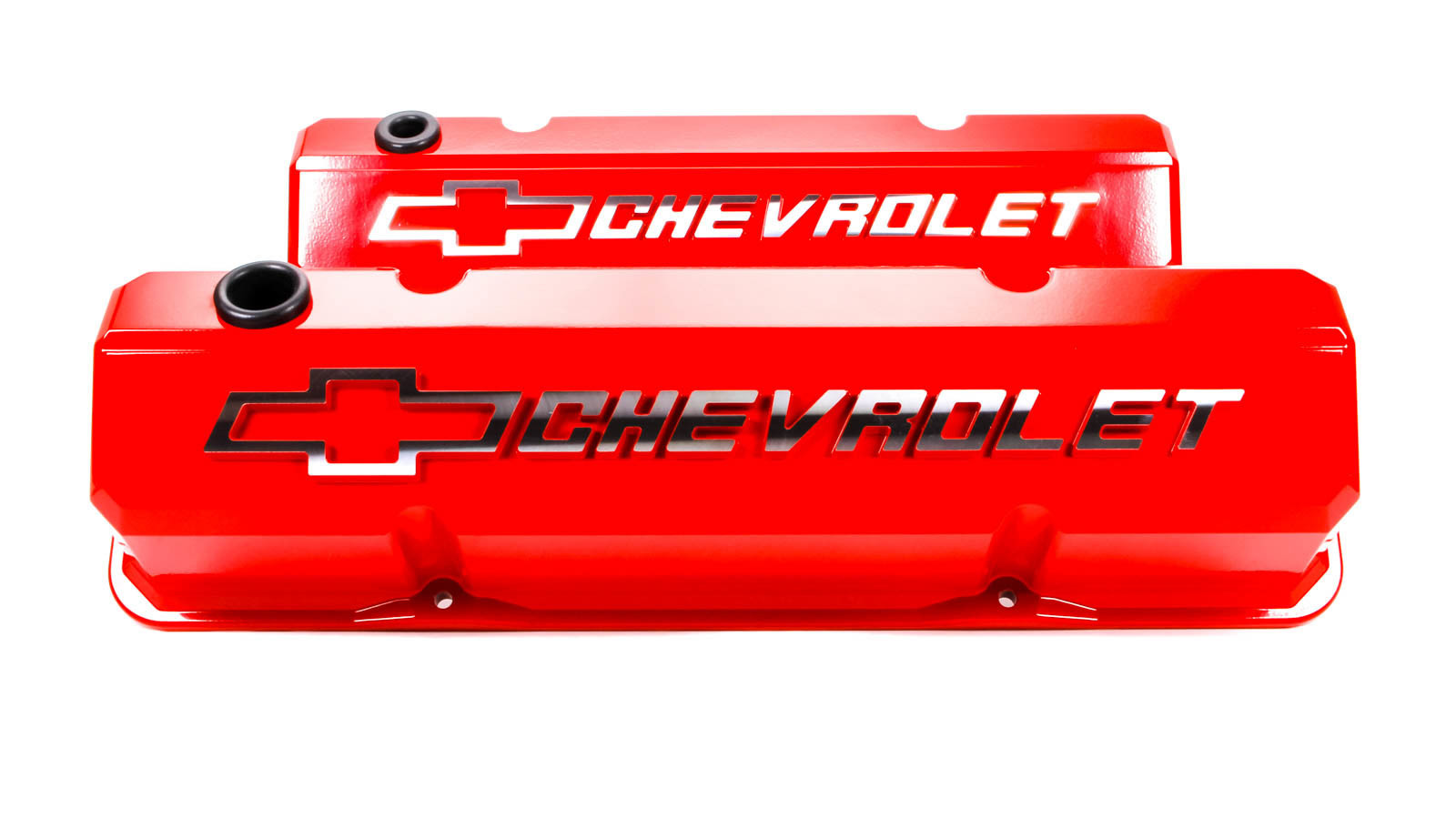 PROFORM SBC Slant Edge V/C's - Die Cast - Red 141-931