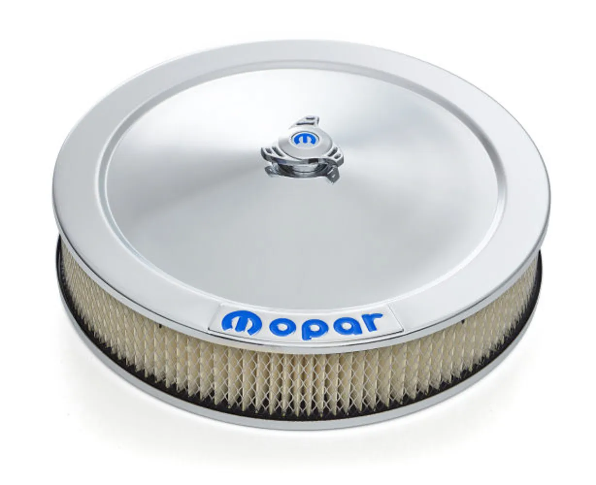 PROFORM 14in Air Cleaner Blue MO PAR Emblem Chrome 440-906