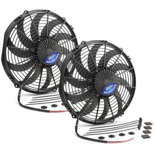 PROFORM Universal Brushless Fans Pair 10in S-Blade Puller 67049