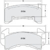 PFC BRAKES Brake Pads Metric GM 0154.13.14.44