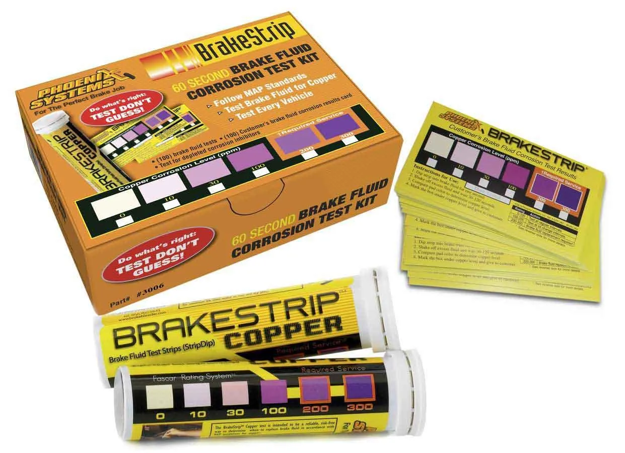 PHOENIX SYSTEMS BrakeStrip Fluid Test Kit 3006-B