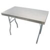 PIT-PAL PRODUCTS Aluminum Work Table 31x72 155