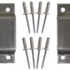 PIT-PAL PRODUCTS Bracket Vinyl Door Brackets (set of 2) 242