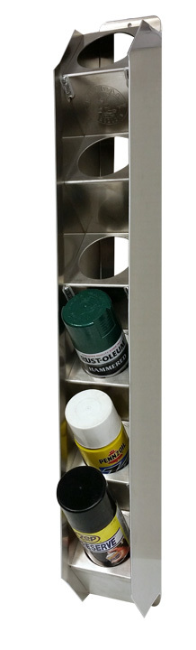 PIT-PAL PRODUCTS Aerosol Spray Can Shelf 6 Can Vert. V98