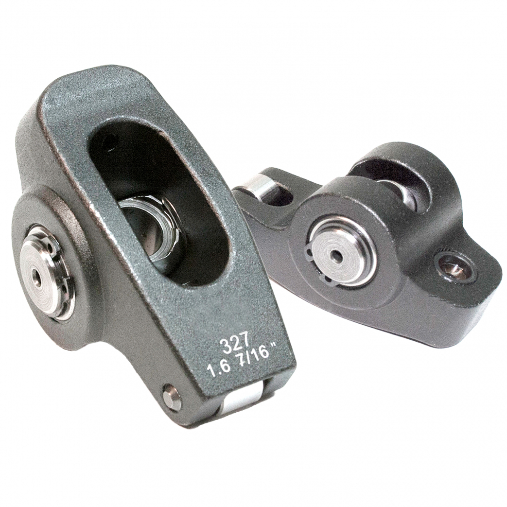 PRW INDUSTRIES, INC. SBC Roller Rocker Arms - 1.6 Ratio 7/16 Stud 532712