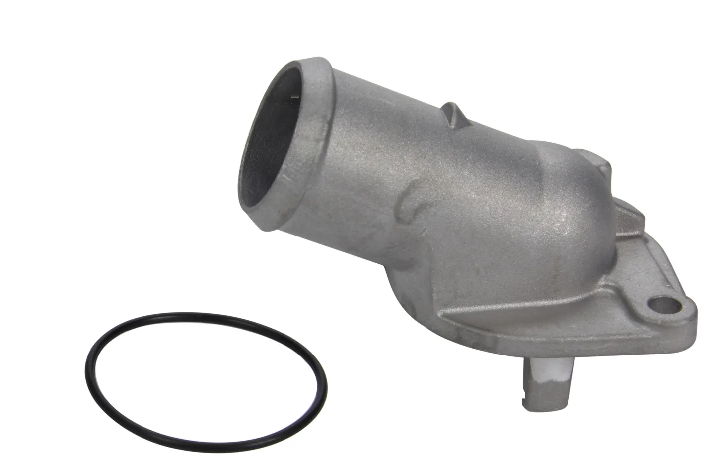 PRW INDUSTRIES, INC. Water Neck Outlet - GM LS w/As-Cast Alm Finish 5234681