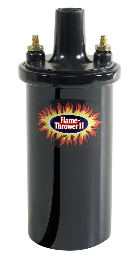 PERTRONIX IGNITION Flame-Thrower II Coil - Black- Oil Filled 45011