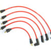 PERTRONIX IGNITION 8mm Spark Plug Wire Set Austin/MG 4-Cylinder Red 804412