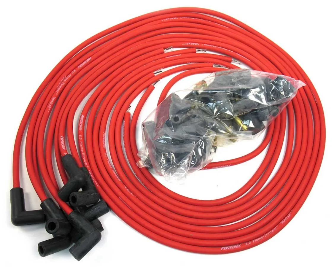 PERTRONIX IGNITION 8MM Universal Wire Set - Red 808490