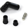 PERTRONIX IGNITION Ceramic Spark Plug Boot Kit 90-Deg 8pk Black 8561HT-8