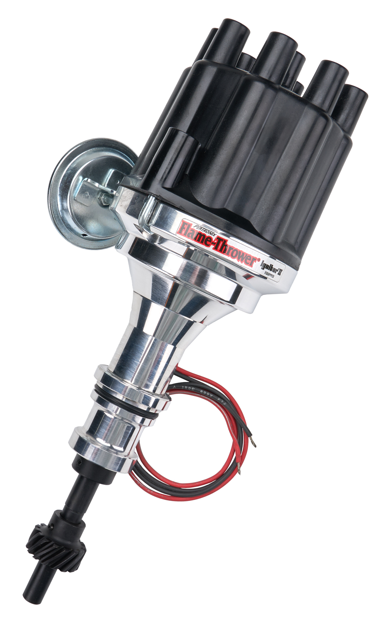 PERTRONIX IGNITION SBF Billet Distributor w/Black Cap D130700