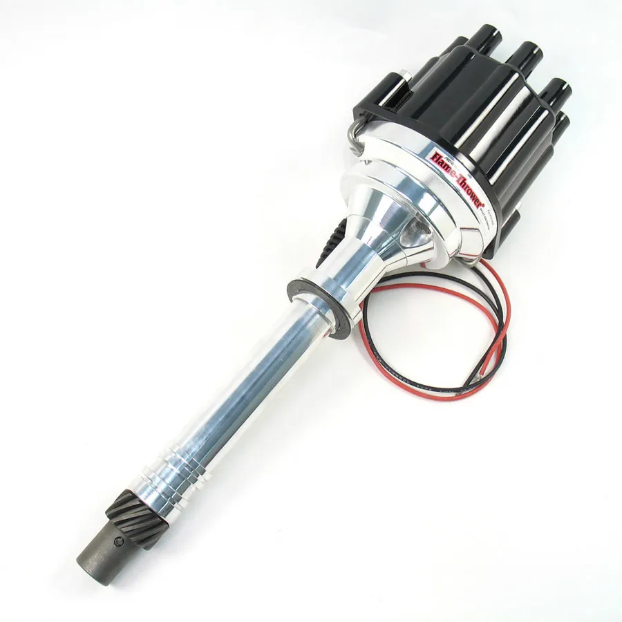 PERTRONIX IGNITION Chevy V8 Billet Marine Dist. w/Blk Cap D200800