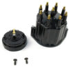PERTRONIX IGNITION Dist. Cap & Rotor Kit - Black w/Male Tower D600710