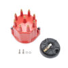 PERTRONIX IGNITION Dist. Cap & Rotor Kit - Red w/Male Tower D600711