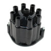 PERTRONIX IGNITION Distributor Cap - Black Billet V8 Distributors D650700