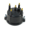 PERTRONIX IGNITION Distributor Cap - 4-Cyl. Billet Black D654710
