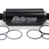 PETERSON FLUID 10an Inline Fuel Filter w/100 Micron Filter -466535