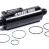 PETERSON FLUID Fuel Filter -10an 100 Micro w/Ball Valve -465074