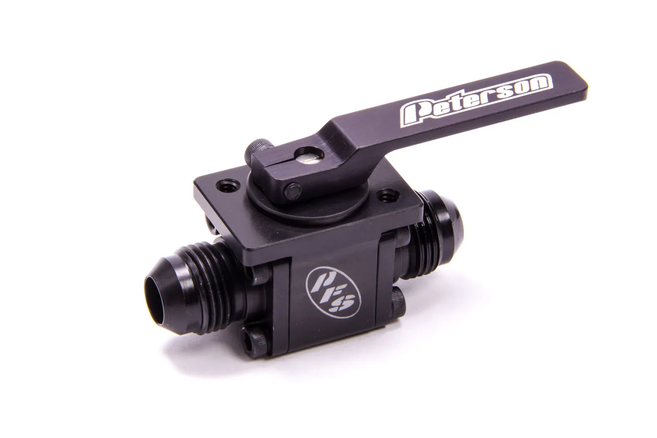 PETERSON FLUID Panel Mount Ball Valve -8 Male Fittings -354040