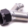 PETERSON FLUID Y-Manifold - 20an Female Swivel To 2 - 12an Male -61816