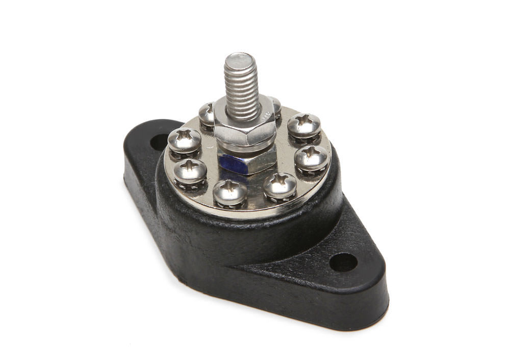 PAINLESS WIRING 8 Point Distribution Block Black 80115