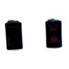 PAINLESS WIRING Black Rocker Switch w/o Lights 80400