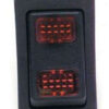 PAINLESS WIRING Rocker Switch Red 80403