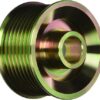 POWERMASTER Pulley 8-Groove Yellow Zinc 58mm OD 108