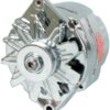 POWERMASTER Chrome Delco 150amp Alternator 1 Wire 37293