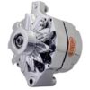 POWERMASTER Ford 100 Amp Chrome Alternator 8-37100