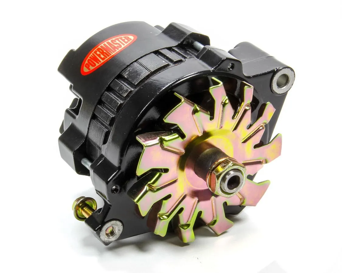 POWERMASTER Mini 100amp Race Alt. Black 8068