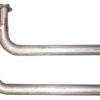 PYPES PERFORMANCE EXHAUST Corvette C3 SBC Ram Horn Downpipes 2.5in DCC10S