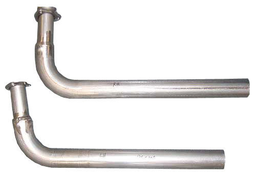 PYPES PERFORMANCE EXHAUST Corvette C3 SBC Ram Horn Downpipes 2.5in DCC10S