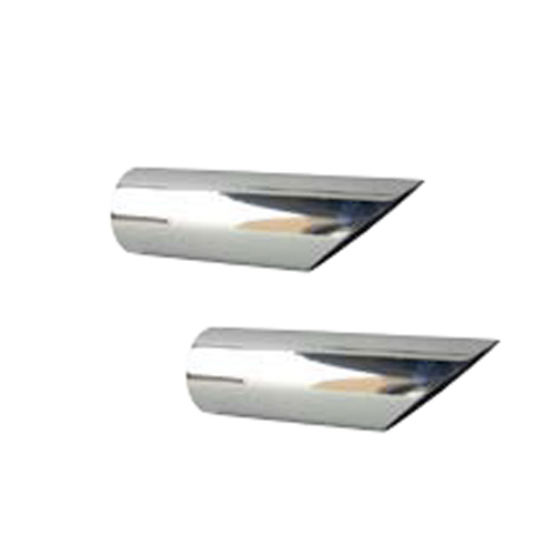 PYPES PERFORMANCE EXHAUST Exhaust Tip Slip Fit 2.5in X 9in EVT49