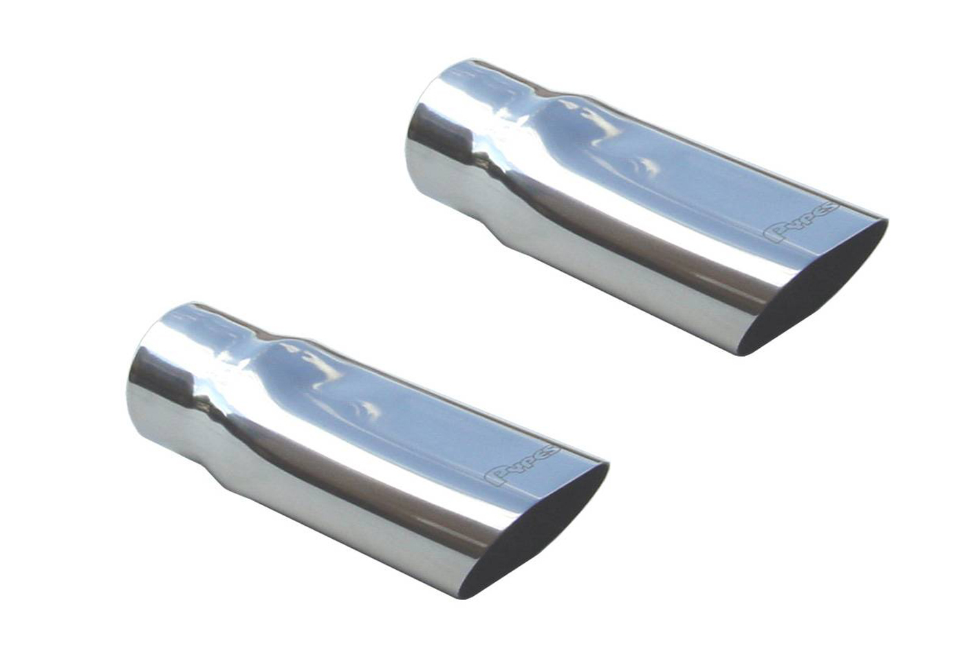 PYPES PERFORMANCE EXHAUST Exhaust Tips Slip Fit 3in to 3.75in Pair EVT56