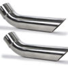PYPES PERFORMANCE EXHAUST Exhaust Tips Slip Fit 3in Pair (Short) EVT61