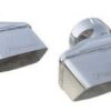 PYPES PERFORMANCE EXHAUST Exhaust Tips Slip Fit 3in Dual Rectangle Slant EVT88