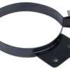 PYPES PERFORMANCE EXHAUST Stack Clamp 8in Stainless Black HSC008B