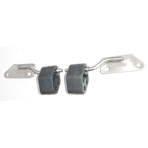 PYPES PERFORMANCE EXHAUST Mustang Muffler Hangers Stainless Steel (PR) MHV6