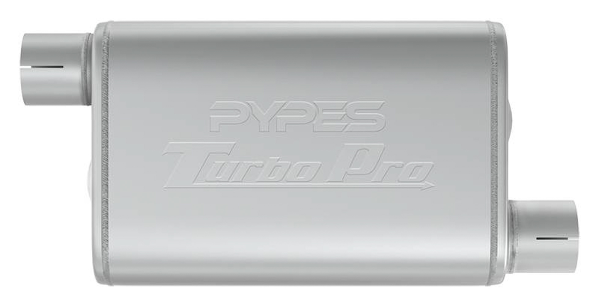 PYPES PERFORMANCE EXHAUST Turbo Pro Muffler 2.5in Offset In/Out MVT10