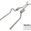 PYPES PERFORMANCE EXHAUST 66-71 Ford Fairlane Crossmember Back Exhaust SFF11S