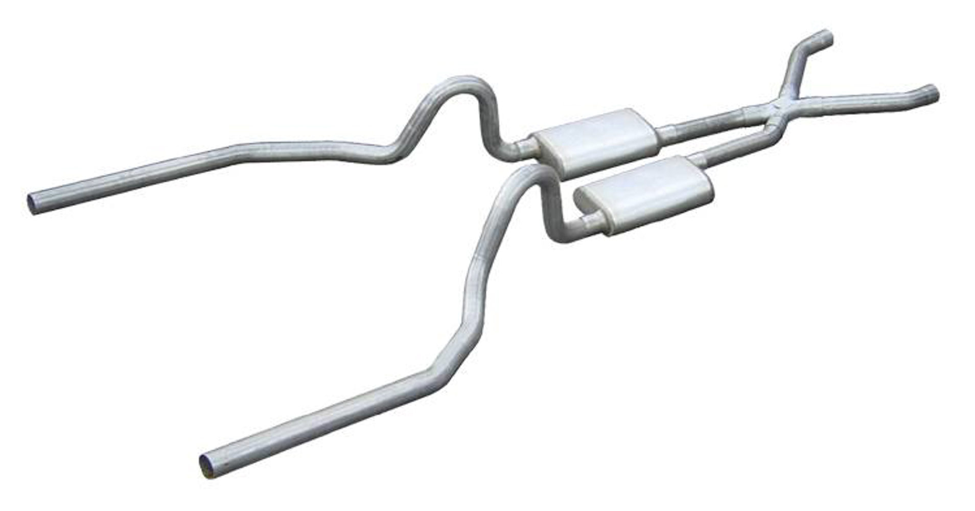PYPES PERFORMANCE EXHAUST 65-70 Mustang Crossmembe r Back Exhaust 2.5in SFM03T