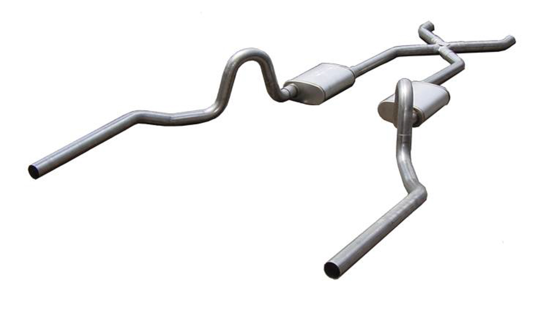 PYPES PERFORMANCE EXHAUST 64-72 A-Body Crossmember Back Exhaust 2.5in SGA10T