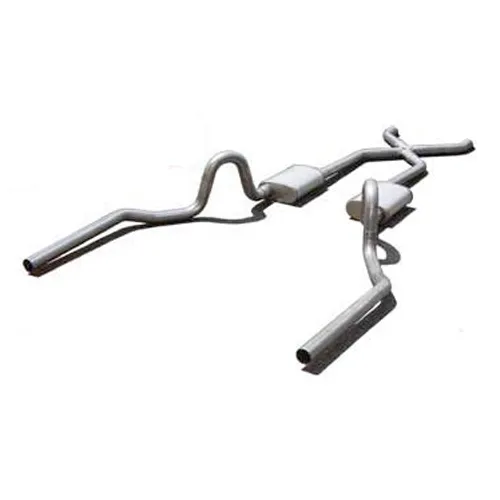 PYPES PERFORMANCE EXHAUST 64-72 A-Body 2.5in Exhaust System w/X-Pipe SGA11S
