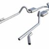 PYPES PERFORMANCE EXHAUST 55-57 Chevy 2.5 Exhaust Pocket Kit w/X-Pipe SGC19S