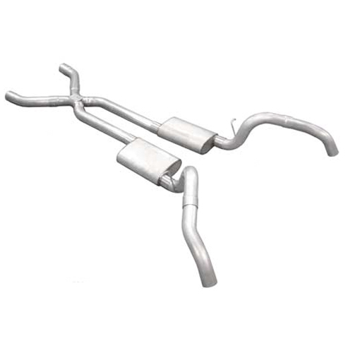 PYPES PERFORMANCE EXHAUST 67-69 Camaro V8 2.5in Exhaust System w/X-Pipe SGF60S