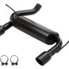 PYPES PERFORMANCE EXHAUST 07-18 Jeep JK Axle Back Exhaust SJJ20SB