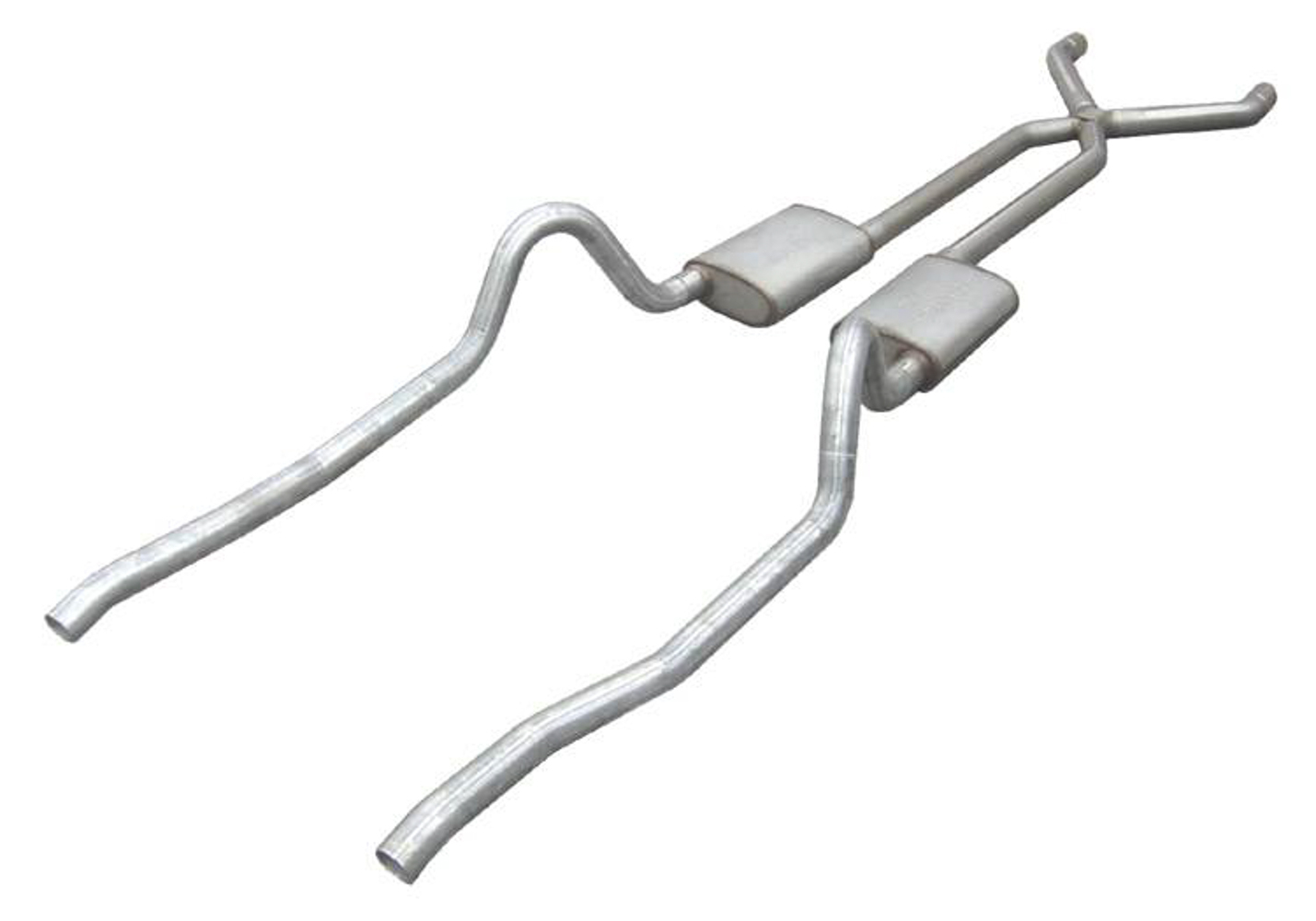 PYPES PERFORMANCE EXHAUST 67-74 Mopar A-Body Heade r-Back Exhaust 2.5 SMA10T