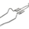 PYPES PERFORMANCE EXHAUST 75-76 Mopar A-Body 2.5in Crossmember Back Exhaust SMA910SE