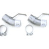 PYPES PERFORMANCE EXHAUST Tailpipe Splitter Adaptr 2.5in Pair TGF20E